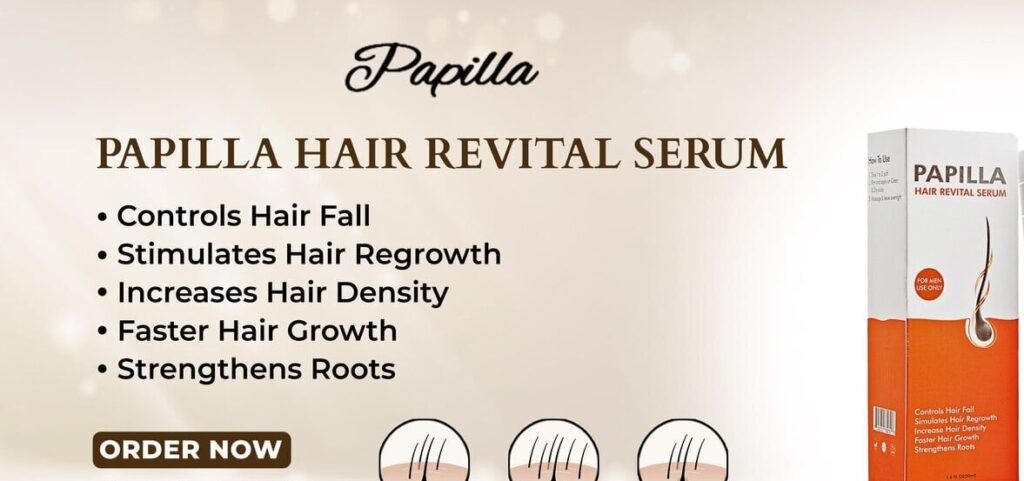 Papilla hair Serum for hair Normadas Cosmetics
